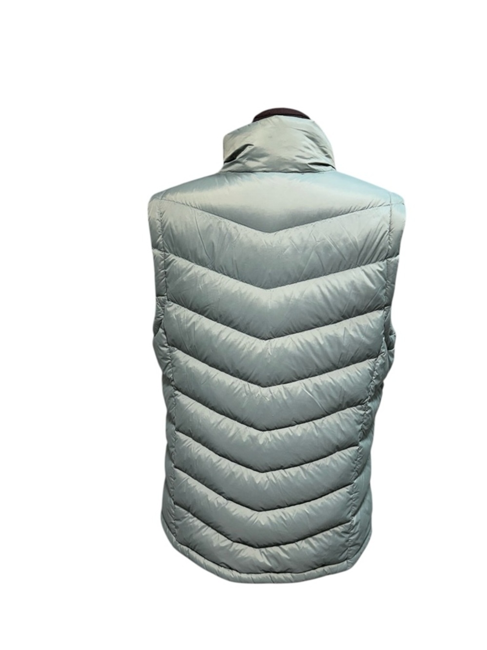 Eddie Bauer CirrusLite Down Vest Womens Sz L Olive Green 650 Fill Puffer Jacket - Picture 3 of 10